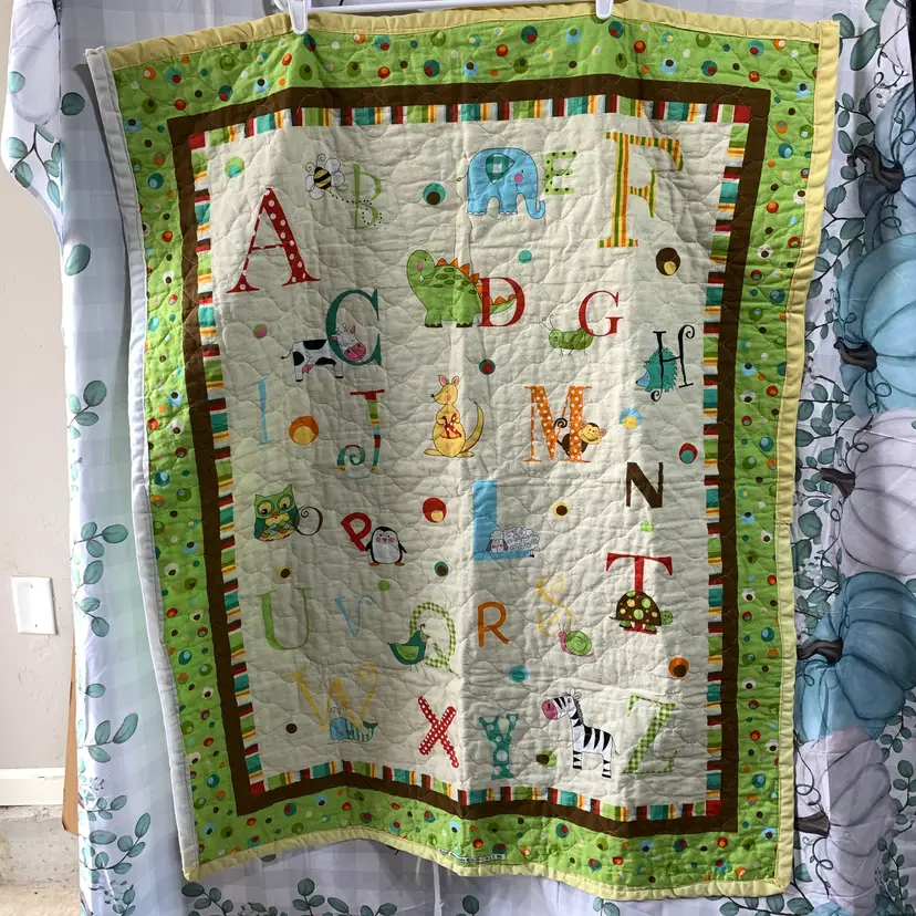 ABC Baby Quilt for Crafting