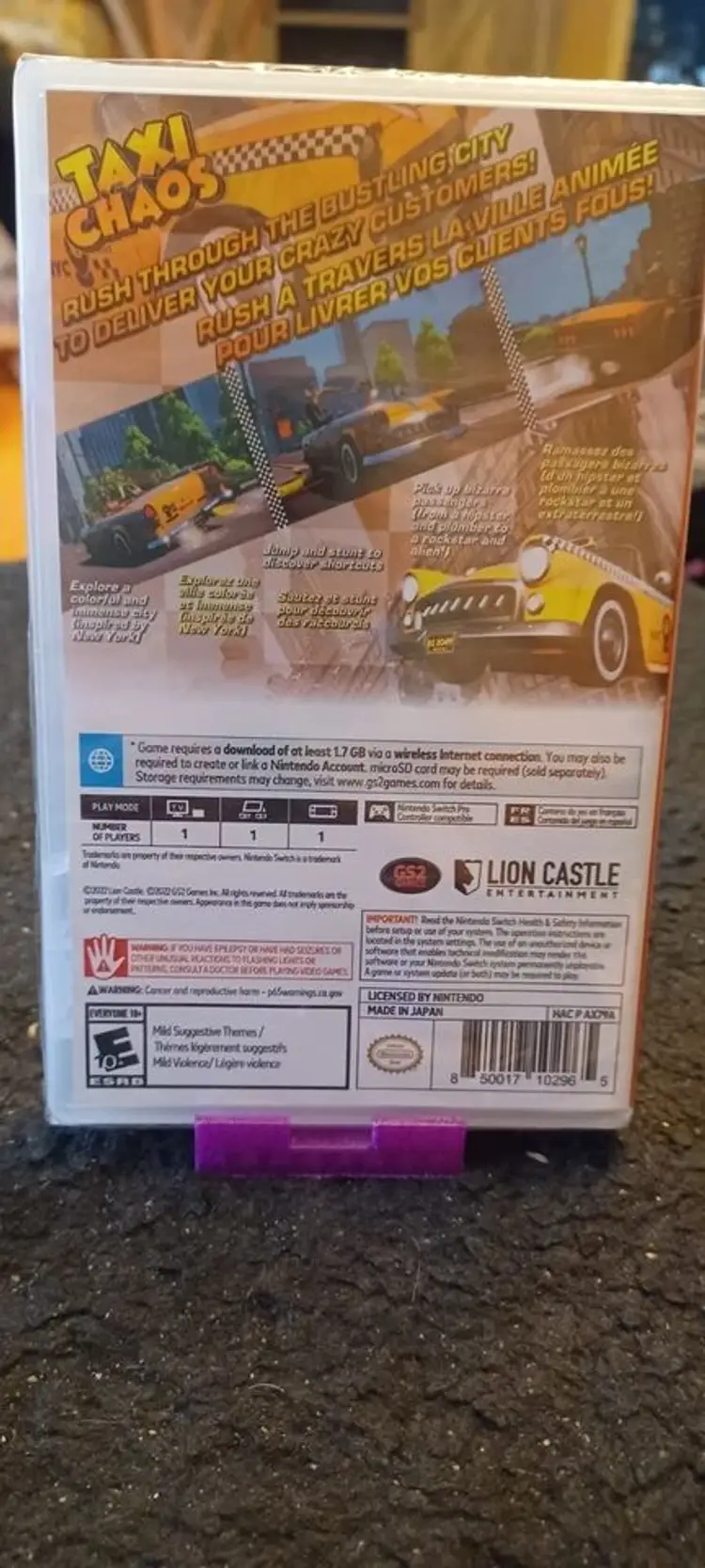 Taxi Chaos - Nintendo Switch BRAND NEW Factory Sealed