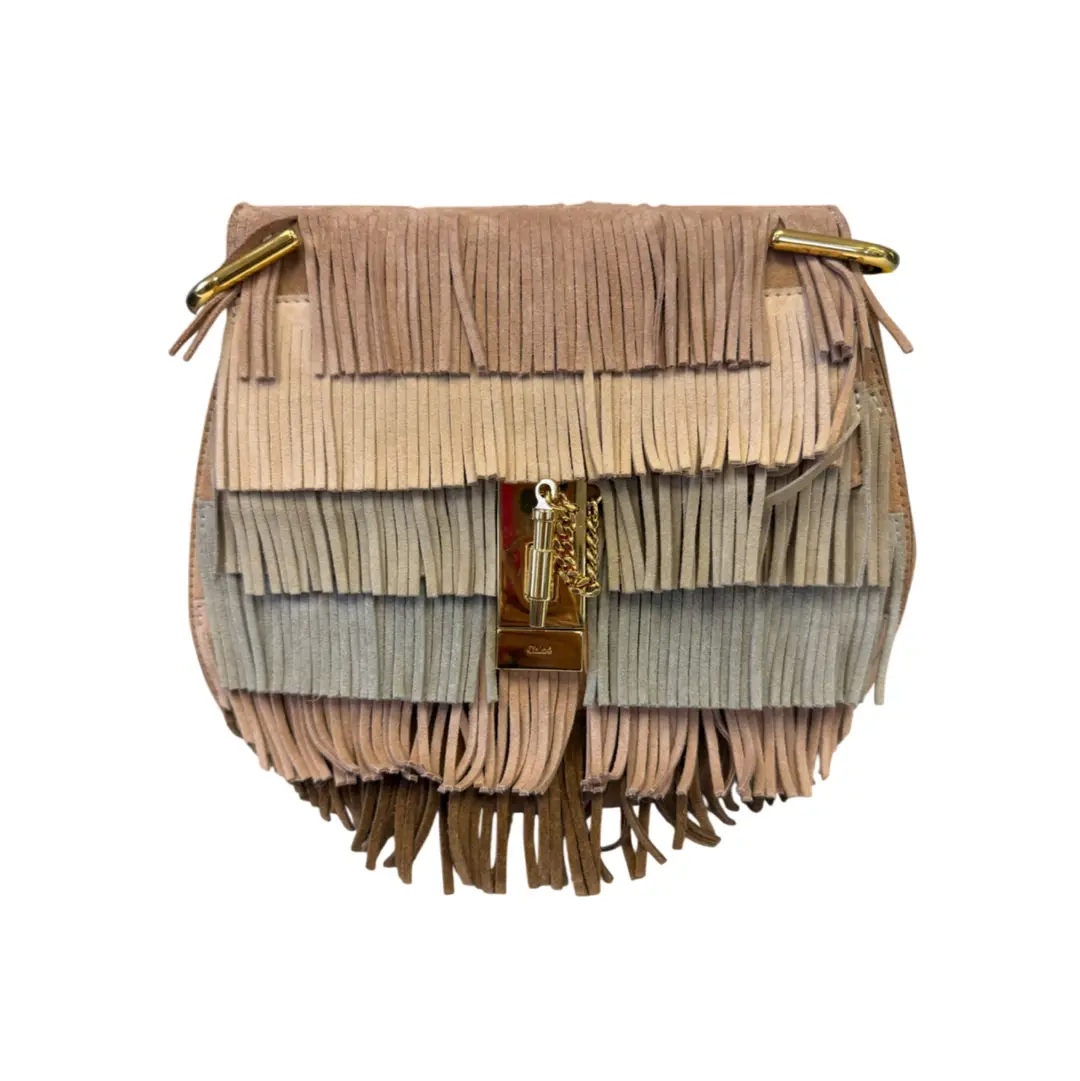 Chloe Fringe Drew Bag