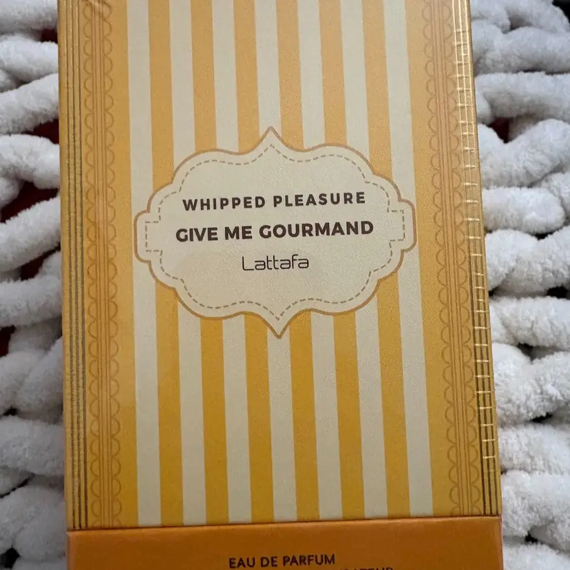 Whipped Pleasure, an Eau de Parfum from Lattafa's Give Me Gourmand