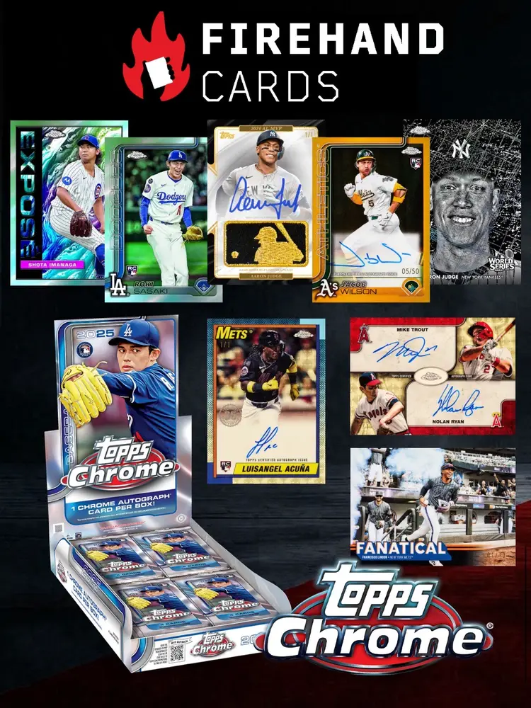 2025 Topps Chrome Hobby, Mega, & Blaster 3 Box Team Auction #3