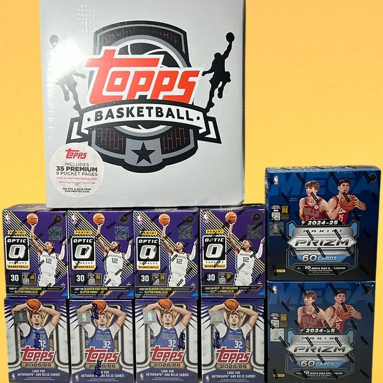 2024/25/26 Topps & Panini Basketball 10 Box Mixer Live Team Rip #2 MBB1742 (stacked shipping)