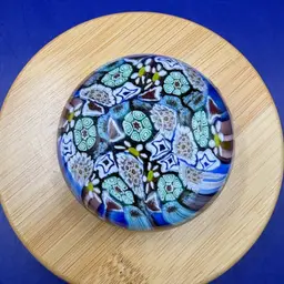 Millefiori Paperweight Small Made In Mutant