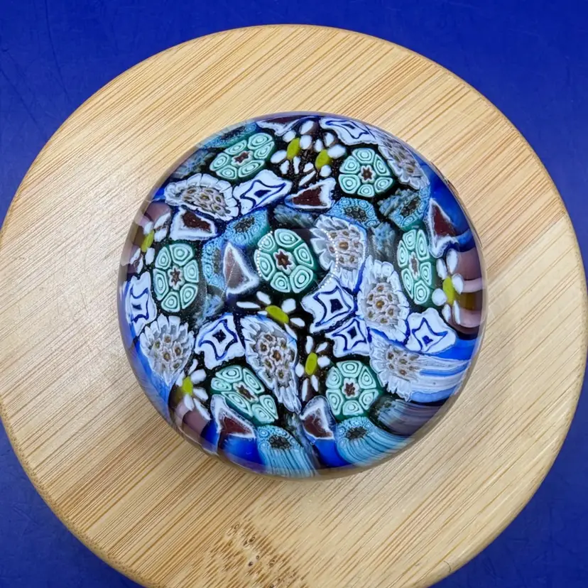 Millefiori Paperweight Small Made In Mutant