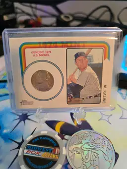 2023 Heritage Al Kaline "1974" Mint/ Nickel SSP 5/15 Detriot Tigers