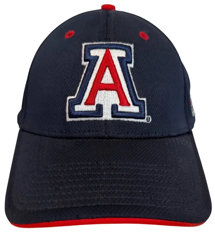 University of Arizona Wildcats Classic Blue Logo NCAA Fitted Hat by The Game