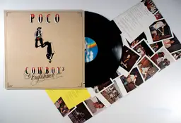 Poco - Cowboys and Englishmen (1982) Vinyl LP + POSTER