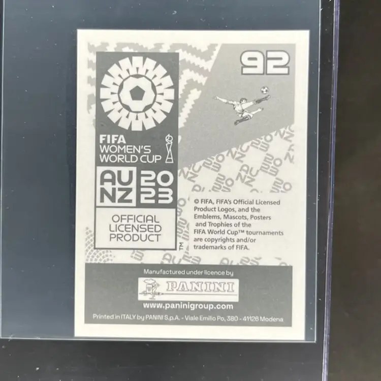 Aine O’Gorman 2023 Panini Women’s World Cup Sticker Ireland Soccer Card