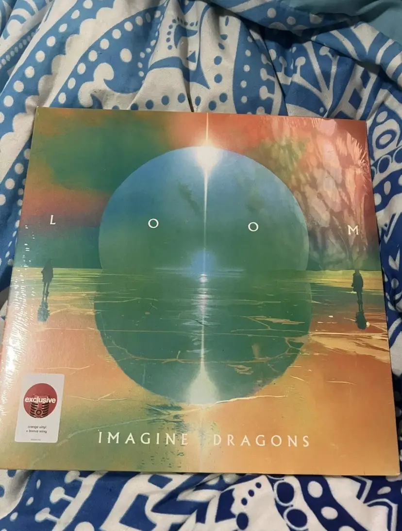 Imagine Dragons~LOOM Target Exclusive Orange Vinyl LP, Alt Cover +Bonus~NEW