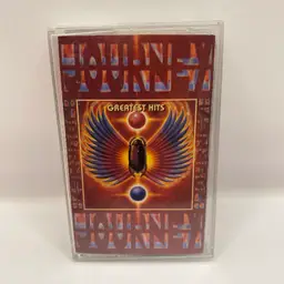 Journey: Greatest Hits Cassette Tape (1988, Columbia) RARE w/LYRIC SHEET Reissue