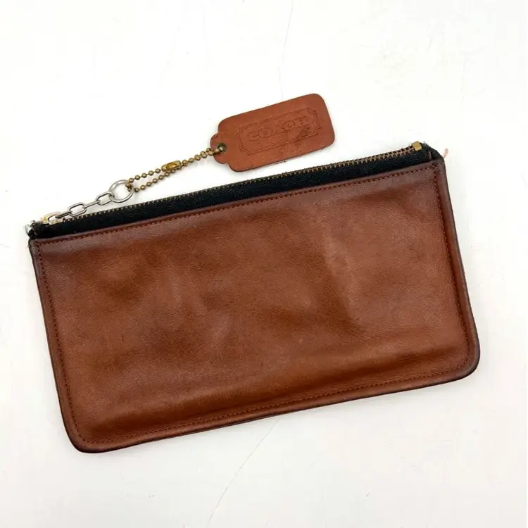 Coach Skinny Make Up Kit 7170 British Tan Leather