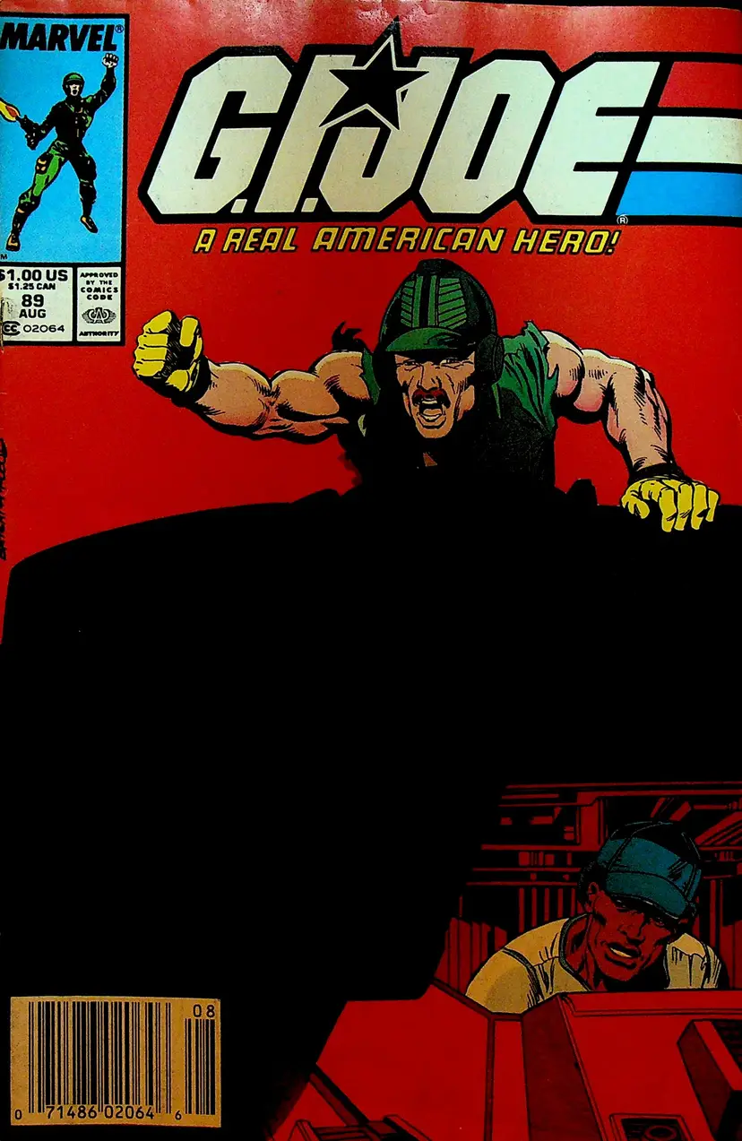 GI Joe 89 Marvel Comics Real American Hero