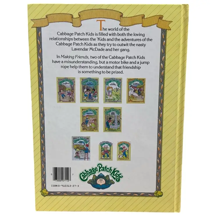 Cabbage Patch Kids Making Friends By Kathleen Daily