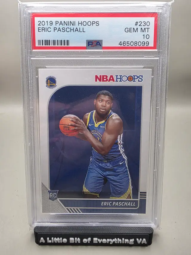 ERIC PASCHALL #230 2019 Panini Hoops PSA 10