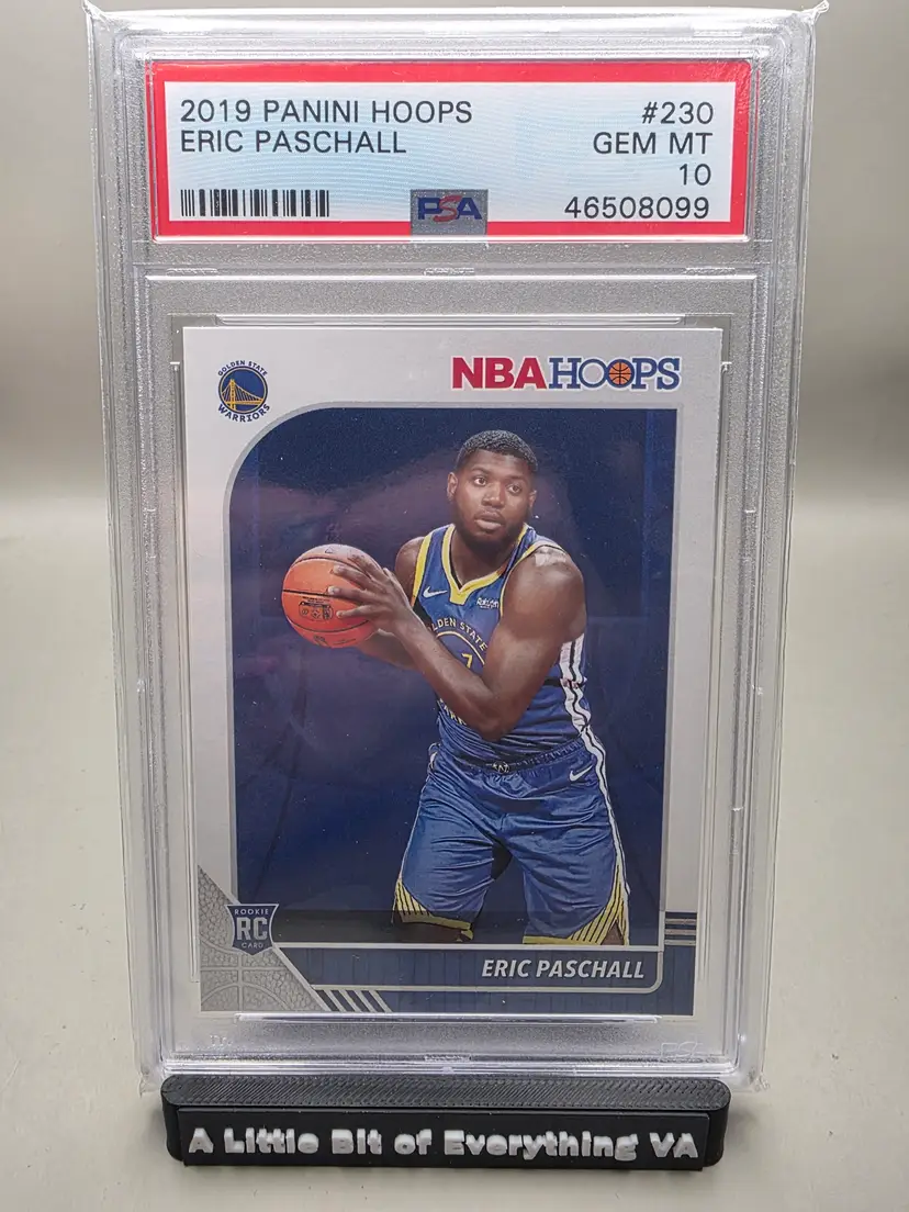 ERIC PASCHALL #230 2019 Panini Hoops PSA 10