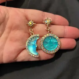 Kirk’s Folly Blue Moon Earrings