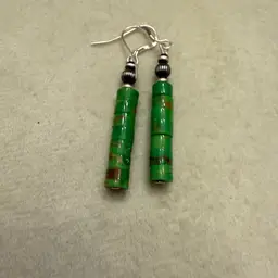 New Sterling Silver Dahlia Earrings