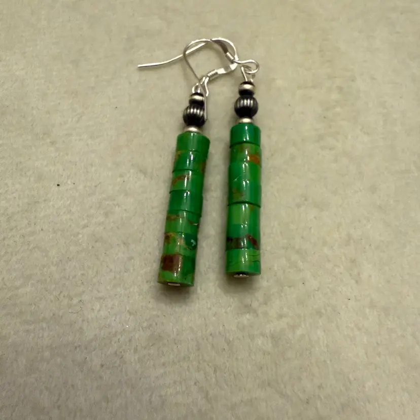 New Sterling Silver Dahlia Earrings