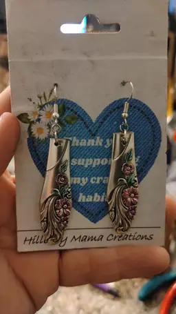 Evening star earrings