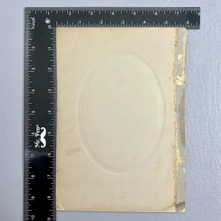 Antique Cabinet Card Photo Portrait Young Man Formal Wear