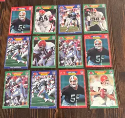 1989 pro football Cleveland Browns lot
