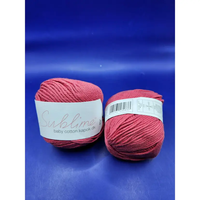 Sublime Baby Cotton Kapok DK Yarn - 2 Skeins