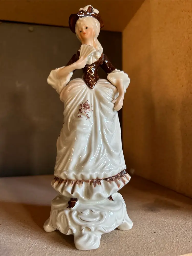 Vintage Victorian Woman Figurine 9 “