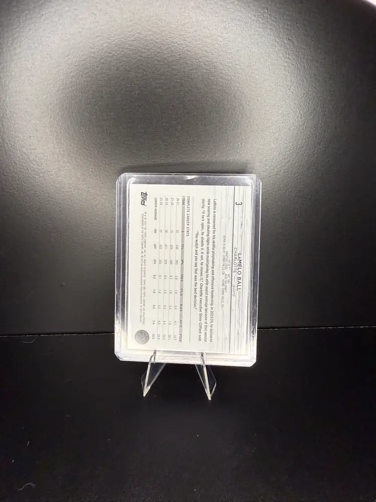 25 Topps Chrome Basketball Lamelo Ball Pink Glitter Refractor /350 Charlotte Hornets