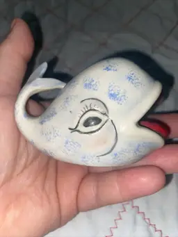 Vintage Whale Ashtray