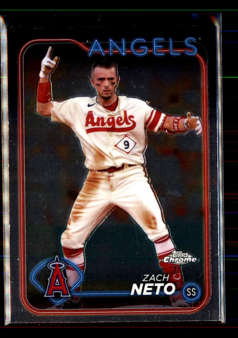 Zach Neto 2024 Topps Chrome #123 - (113) - Los Angeles Angels