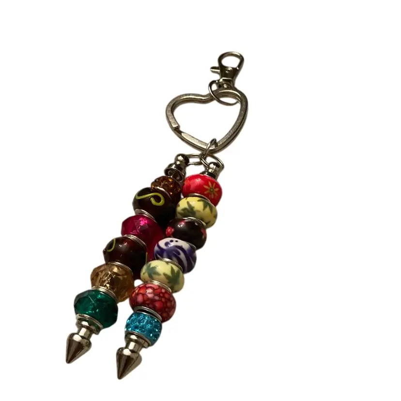 Beaded Purse Charm