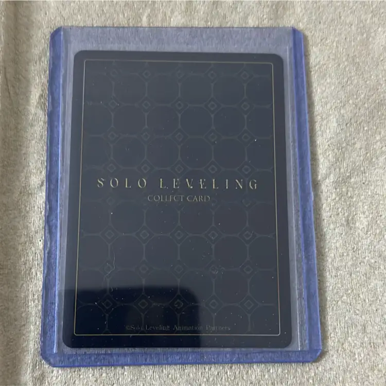 SR Sl1e-077 Woo Jinchul Solo Leveling Mapniverse Card