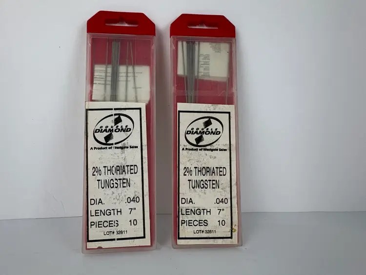 Tungsten 2% Thoriated Electrodes