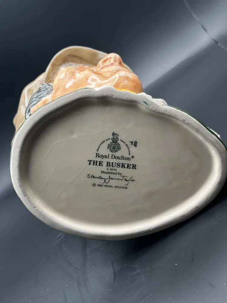 Royal Doulton 'The Busker' character jug