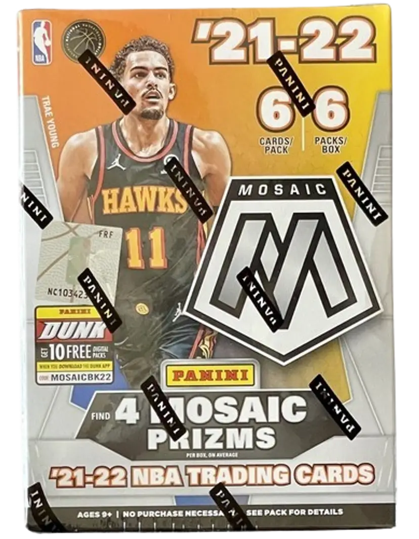 2021-22 Panini Mosaic Basketball Blaster Box