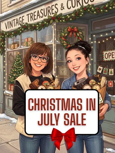 Part 2! Co-host Vibe’n!  Christmas Goods & Vintage Decor 