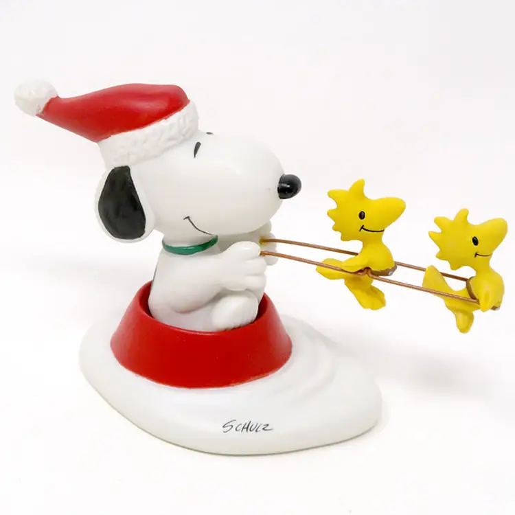 Snoopy and Woodstock Jolly Holidays Figurine