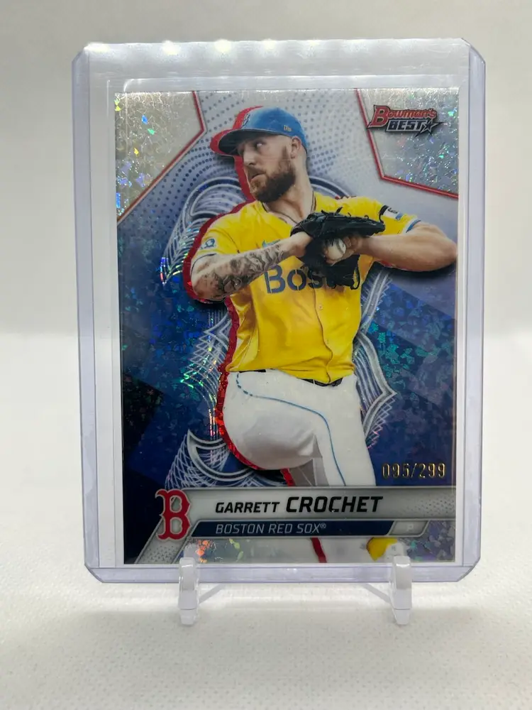 Garrett Crochet 2025 Bowman’s Best Mini-Diamonds Refractor /250 Boston Red Sox