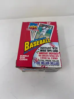 1991 Topps Baseball 40 years of Baseball Wax Box - Multiples Available