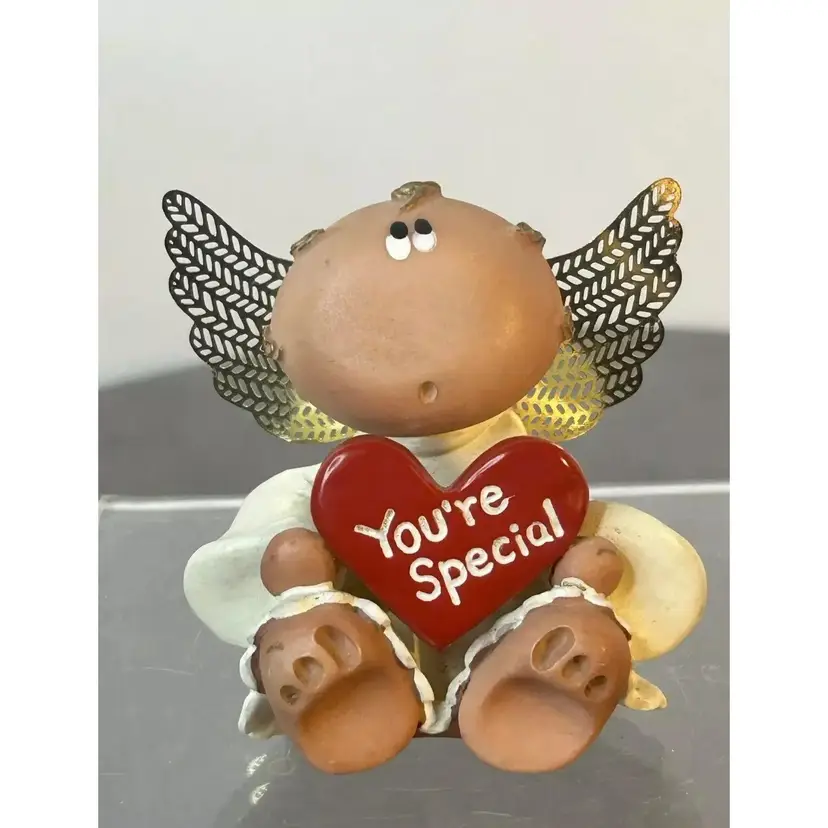 Angel Cheeks You're Special Figurine #29400 Kirk's Kritters Russ Heart Valentine