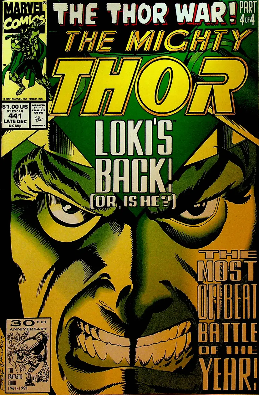 The Mighty Thor 441 Loki