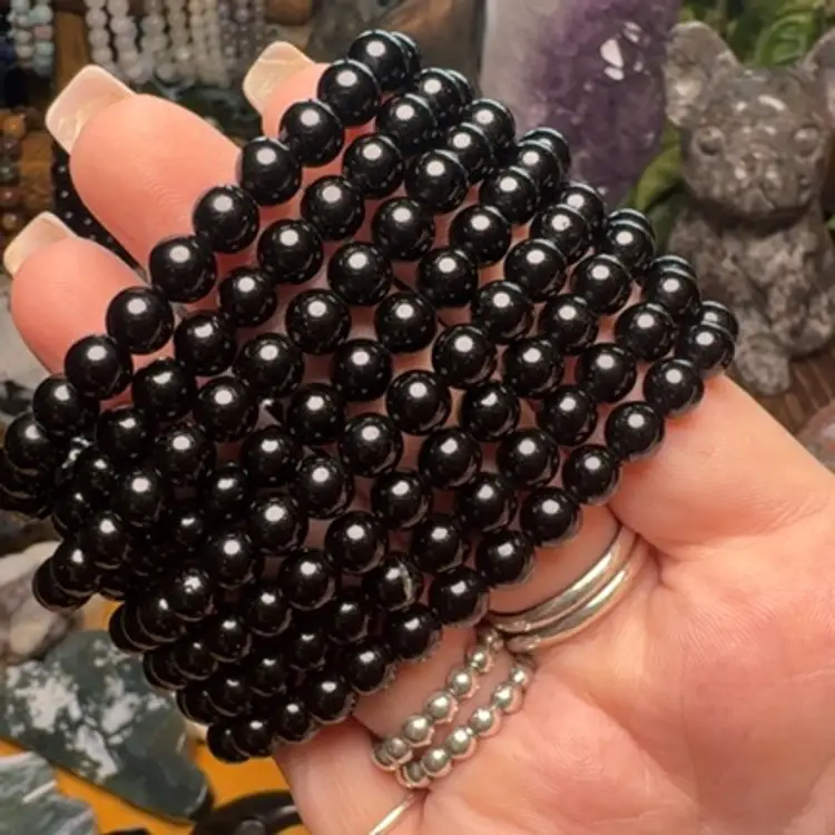 Black Obsidian 6mm Bracelet