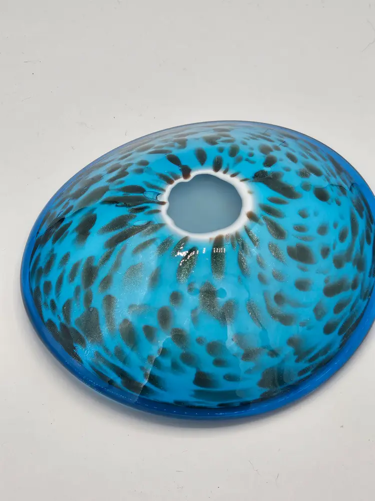 Murano Barbini Sommerso Opaline Bowl