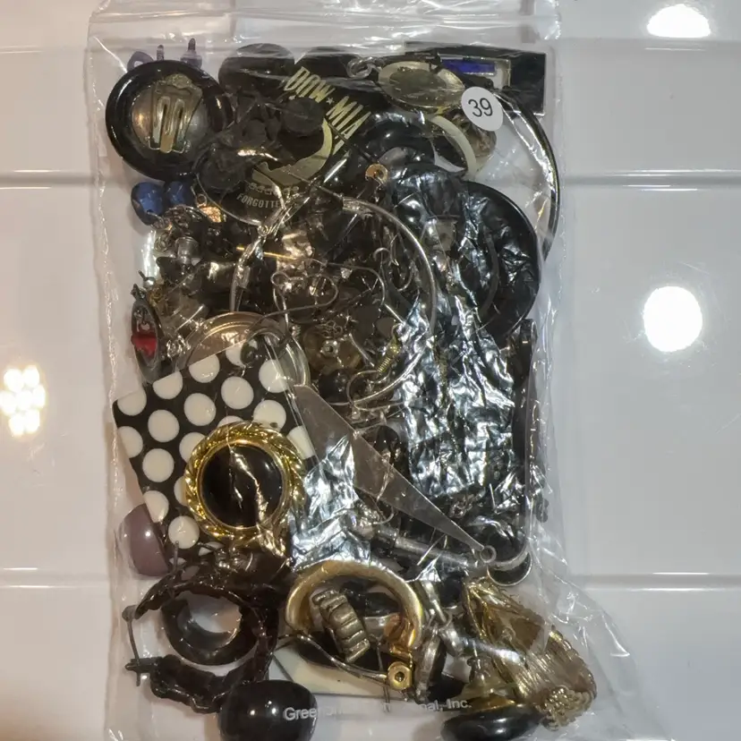 Single Earring Craft Lot 39