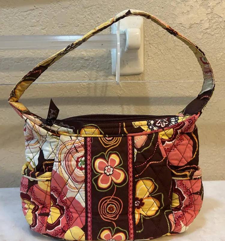 Vera Bradley Little Betsy Buttercup Pattern - Retired - 2010 Zipper Top