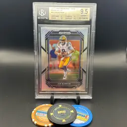 Joe Burrow Prizm Silver BGS 9.5