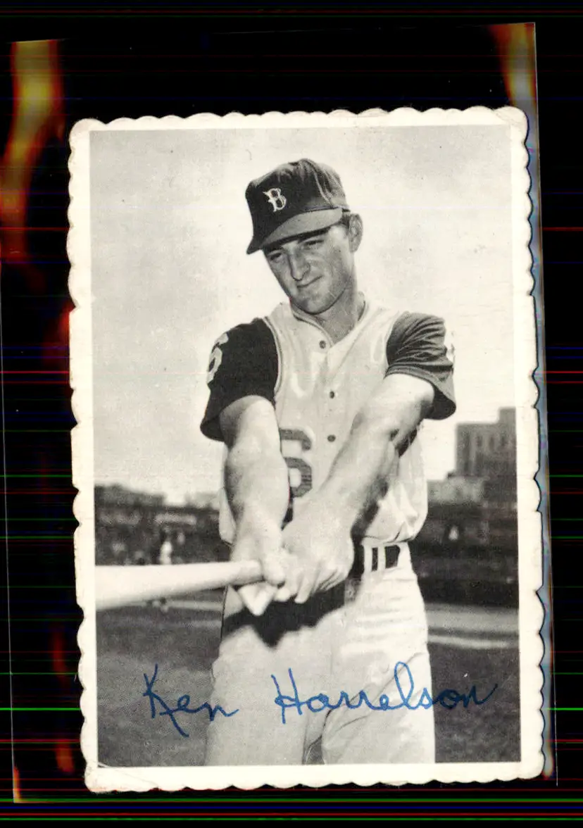 Ken Harrelson 1969 Topps Deckle Edge #3 - Boston Red Sox - (pk5-21)