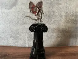 2024 South Korea Mythical Beasts The Dragon 3oz Silver Shaped Stacker w/ Display