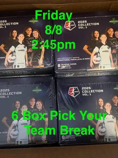2025 Parkside NWSL Vol 1 - 6 Box PYT Break 2:45pm