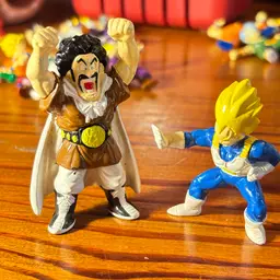 1996 Dragon Ball Z Anime Action Figures The Satan (Hercule) & Broly